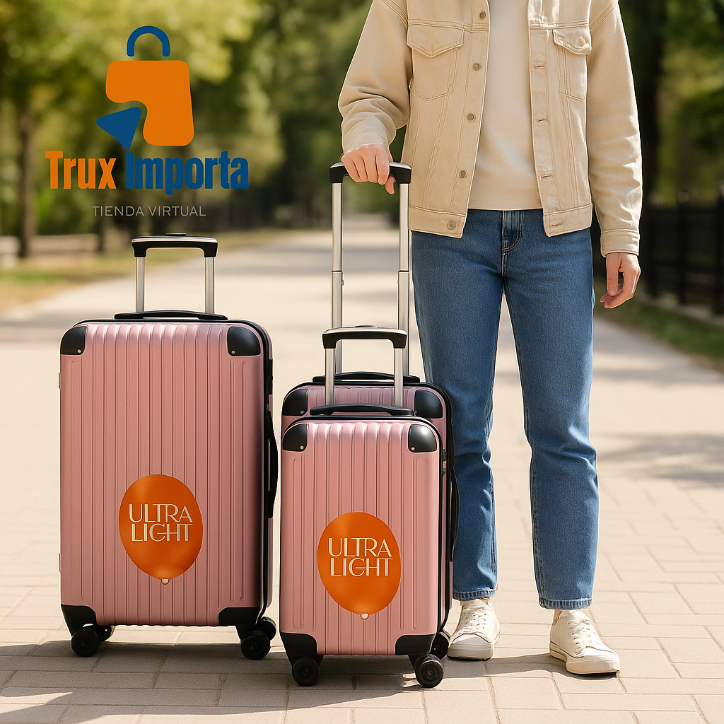 Maleta Chica CROSS Rosa