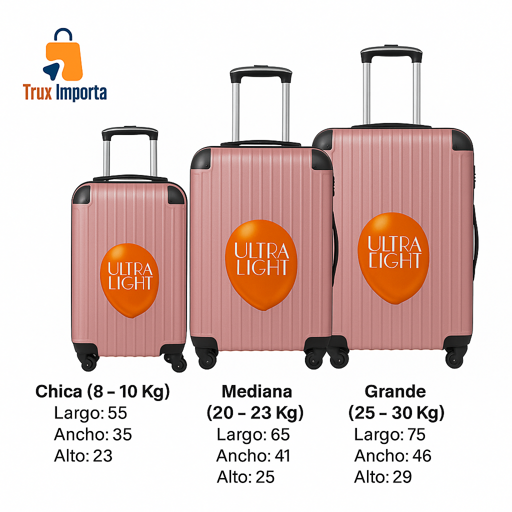 Maleta Chica CROSS Rosa